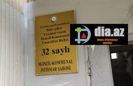 Yasamalda `JEK` müdiri yanında QOÇU GƏZDİRİR...