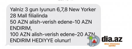 Belə ticarətmi var... belə istehlakçı hüququmu var?