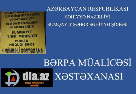 Sumqayıtdakı Bərpa Müalicə Xəstəxanası: Buraların özünün bərpaya ehtiyacı var...