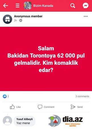 Kanadaya qara yollarla DAŞINAN PULLAR kimə məxsusdur?
