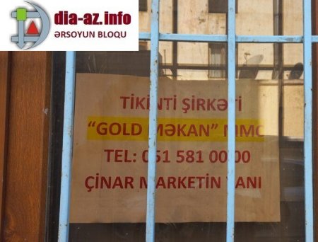 “Nərimanov icra hakimiyyəti də tikinti şirkətinin qanunsuz fəaliyyətlərinə göz yumur”