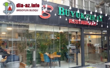 “Büyükfırat” restoranından müştəriyə böyük hörmətsizlik...
