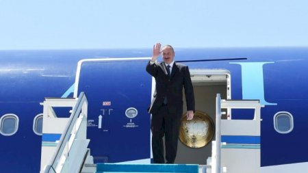 Əliyev Berlinə azad olunmuş ərazilərdən gedərək...