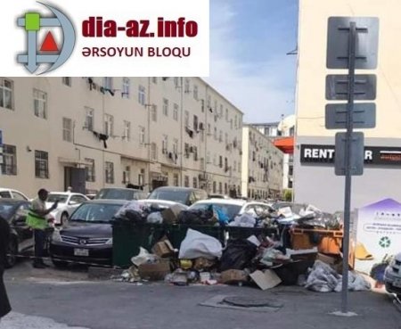 Nərimanovda “zibil dağları” yaradılıb...
