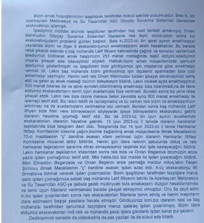 “CƏMİ 1 İLDİR MÜDİR TƏYİN OLUNUB, 11 QOHUMUNU İŞƏ GÖTÜRÜB” 