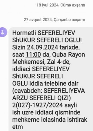 “Saatlı hara, Quba hara?!” 