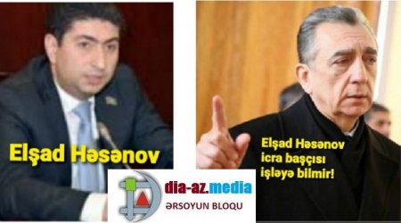 Eldar Əzizov buna görə... ONU ÇOX DANLAYIB...