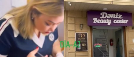 “Dəniz Beauty Center”də MASAJÇI KOSMETOLOQ KİMİ ƏMƏLİYYATA GİRİR “Dəniz Beauty Center”də MASAJÇI KOSMETOLOQ KİMİ ƏMƏLİYYATA GİRİR