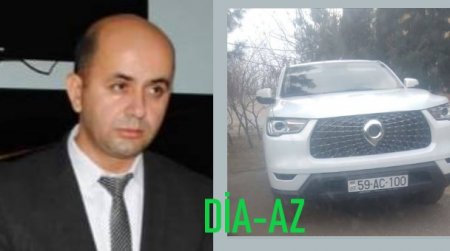 Xidməti maşınla qəza edən İDARƏ MÜDİRİ ilə bağlı müraciət...