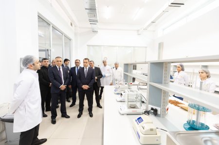 Nizami Rayon İcra Hakimiyyətinin başçısı Sahibkarlar Günü ilə əlaqədar “Ulduz” şokolad fabrikini ziyarət edib